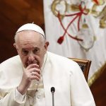 El papa Francisco asiste a un acto académico en Roma, Italia, el 7 de octubre de 2021. Archivo ( Riccardo De Luca - Agencia Anadolu)
