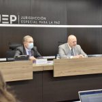 El fiscal de la Corte Penal Internacional (CPI), Karim Khan en la JEP