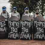 Primera Línea en Bogotá