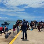 Migrantes en Necoclí. Foto Defensoría del Pueblo