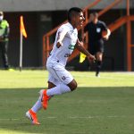 Envigado y Once Caldas en partido por la fecha 18 como parte de la Liga BetPlay DIMAYOR II 2021 jugado en el estadio  Polideportivo Sur de Envigado. Foto: VizzorImage / Donaldo Zuluaga / Contribuidor