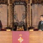 La alcaldesa mayor de Bogotá, Claudia López, y la alcaldesa de Barcelona, Ada Colau Ballano, firmaron ayer un Memorando de Entendimiento que busca profundizar los lazos de cooperación y amistad entre la capital de Colombia y Barcelona. Cortesía Alcaldía de Bogotá