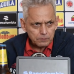 El director técnico de la Selección Colombia Masculina de Mayores, Reinaldo Rueda, asistió a la atención a prensa virtual