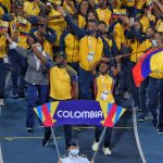 La delegación más grande en el desfile, los juramentos, el relevo final de la antorcha y el show cultural y musical permitieron el brillo colombiano en el estadio olímpico Pascual Guerrero.