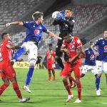 América de Cali y Millonarios  en partido por fecha 21 de la clausura de los cuadrangulares como parte de la Liga BetPlay DIMAYOR II 2021 jugado en el estadio Romelio Martínez de la ciudad de Barranquilla . Foto: VizzorImage / Jesus Rico / Contribuidor