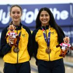 Sara Duque y Catalina Gómez ganaron el bronce en dobles femenino de los Panamericanos Jrs Cali-Valle 2021