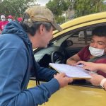 Precandidato Alex Char en su proceso de recolección de firmas Cortesía