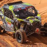 Javier Vélez y Mateo Moreno avanzan en el Rally Dakar 2022