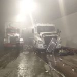 Accidente de tránsito en el túnel Los Venados / Defensa Civil Colombiana-Cortesía
