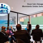 Oscar Iván Zuluaga en reunión con Unidos Somos Colombia