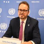 Carlos Ruiz Massieu, responsable de la Misión de Verificación de la ONU en Colombia