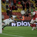 Independiente Santa Fe y La Equidad, en partido de la fecha 1 por la Liga BetPlay DIMAYOR I 2022 en el estadio Nemesio Camacho El Campin de la ciudad de Bogotá. Foto: VizzorImage / Luis Ramirez / Staff.