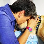 Murió el perro Lucky que acompañó por muchos años a la alcaldesa, Claudia López