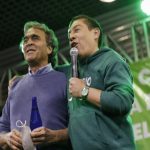 Sergio Fajardo y Carlos Amaya