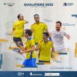 Nómina del equipo colombiano de tenis que enfrentará a Estados Unidos en la serie de clasificación para la Copa Davis 2022.Foto Federación Colombiana de Tenis