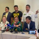 Junto con un sector amplio del partido Verde, anunciamos la conformación de un frente amplio y democrático para gobernar a Colombia: Petro