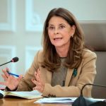 Vicepresidenta y canciller de Colombia, Marta Lucía Ramírez