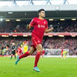 Luis Díaz hizo su primer gol con Liverpool frente a Norwich City en la Premier League