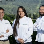 Camilo Ramos, Yuly Galindo y Jason Galindo, egresados de la Universidad del Rosario, son los fundadores de SiembraCo,