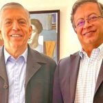 Reunión entre Petro y Gaviria. Foto cortesía
