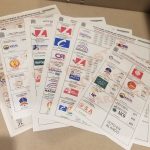 Tarjetones para las elecciones al Senado y la Cámara de Representantes