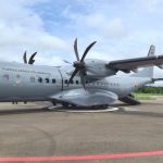 Avión de la Fuerza Aérea colombiana