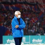 Julio Avelino Comesaña técnico del Medellín Foto: VizzorImage / Andres Alvarez / Cont