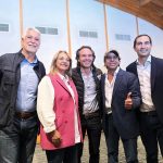 Enrique Peñalosa,Aydee Lizarazo, el Ganador de la Consulta Federico Gutierrez,Alejandro Char y David Barguil.