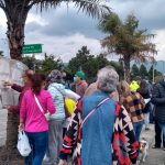 Ciudadanos votando las legislativas y Consultas presidenciales en Bogotá