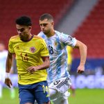 Luis Díaz en la selección Colombia  Foto FCF