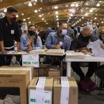 Reconteo de votos,Elecciones Legislativas 2022.Foto Registraduria