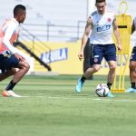 La Selección Colombia realizó su último entrenamiento antes de enfrentar a Bolivia. Foto FCF