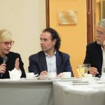 La directora del Partido de la U, Dilian Francisca Torres, se reunió con el candidato presidencial, Federico Gutiérrez