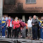 Nosotros nos expresamos a través de la palabra, de los actos, con flores y no con violencia”, indicó Edna Bonilla Sebá, secretaria de Educación del Distrito.