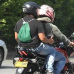 Motociclista sin parrillero