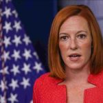 La portavoz de la Casa Blanca, Jen Psaki.  Foto Yasin Ozturk - Agencia Anadolu