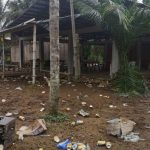 Bazar donde se desarrolló el operativo militar en la vereda del Alto Remanso en Putumayo. Foto Caracol Radio