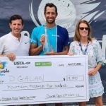 Daniel Galán campeón Challenger Sarasota. Cortesía: ATP Challenger.