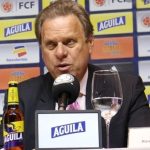 Ramón Jesurún,presidente de la Federación Colombiana de Fútbol (FCF)