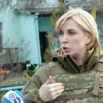 Iryna Vereshchuk,viceprimera ministra de Ucrania.Foto Ukriform