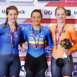 Miriam Vece  🇮🇹, MarthaBayona14  🇨🇴 y Kyra Lamberink 🇳🇱