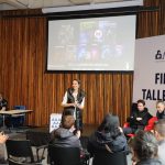 Mario Mendoza junto a Keco Olano, ilustrador, y Heidi Muskus, arquitecta y colorista, lanzaron la segunda entrega de la trilogía ‘Mysterion’