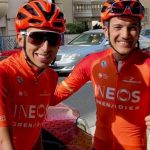 Egan Bernal y Richard Carapaz - Ineos