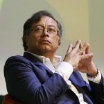 El candidato presidencial colombiano Gustavo Petro, del izquierdista Pacto Histórico, denunció este lunes que la banda criminal La Cordillera supuestamente planea un atentado contra su vida, EFE/ Mauricio Dueñas Castañeda