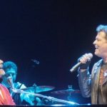 Fito Páez y Carlos Vives. Foto Sergio Rodríguez. Cortesía Paola España Comunicaciones