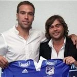 Federico Insúa y  David Silva.