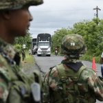 El Ejercito Nacional de Colombia se encuentra desde el jueves en alerta ante las amenazas de paro armado del Clan del Golfo tras la extradición de su capturado jefe, Dairo Antonio Úsuga David, alias Otoniel, a Estados Unidos. EFE/ Mauricio Dueñas Castañeda