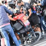 Buitrago llora de alegría luego de ganar decimoséptima etapa del Giro