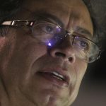 El candidato a la Presidencia de Colombia por la coalición de izquierdas Pacto Histórico, Gustavo Petro,. EFE Ricardo Maldonado Rozo