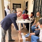 Vice-Interior Carlos Alberto Baena voto en Popayán